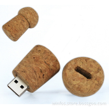 Mushroom Shape Wood USB